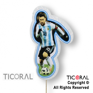 PINCHE FIGURA PERSONAJE MESSI x 1